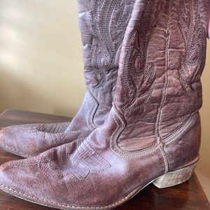 Light Brown Cowgirl Boots